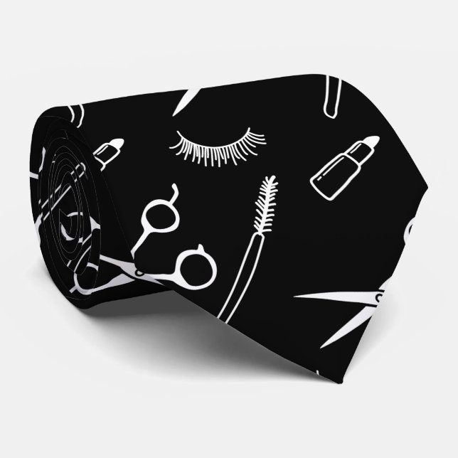 Hair Stylist Hairdresser Makeup Artist Beauty Tie (Rolled)