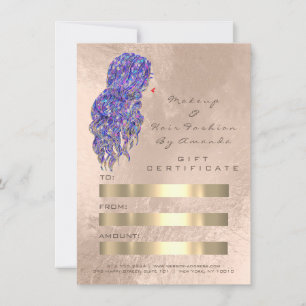 Hair Stylist Hairdresser Mermaid Gold Pearl