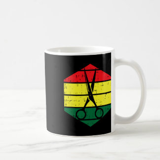 Hair-stylist Juneteenth Blm Black History Hairdres Coffee Mug