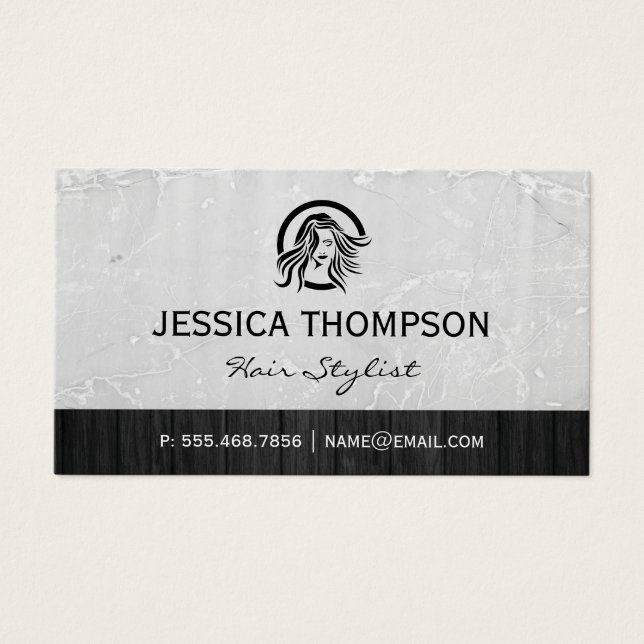 Hair Stylist Logo | Modern Style (Front)