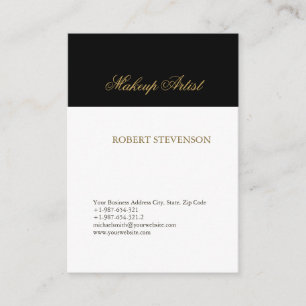 Hair Stylist Makeup Artist Business Card