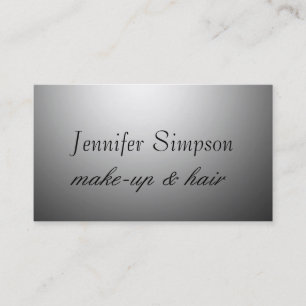 Hair Stylist Makeup Artist Professional Business Card