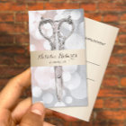 Hair Stylist Modern Silver Gold Salon Appointment