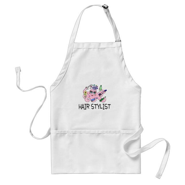 Hair Stylist Octopus Standard Apron (Front)