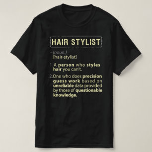 Hair Stylist Real American Definition T-Shirt
