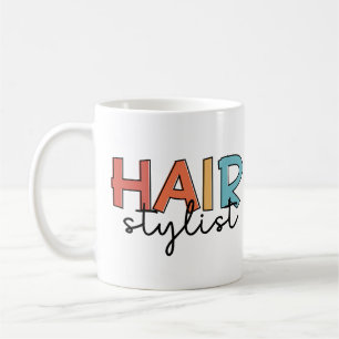 Hair Stylist Retro Hairdresser Gift Coffee Mug