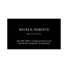 Hair Stylist Rose Gold Scissor Black Glitter Salon