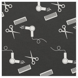 Hair Stylist Scissors Haircut Cute Fabric