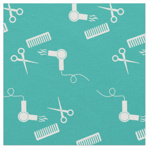 Hair Stylist Scissors Haircut Cute Fabric