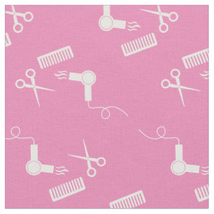 Hair Stylist Scissors Haircut Cute Fabric