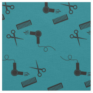Hair Stylist Scissors Haircut Cute Fabric