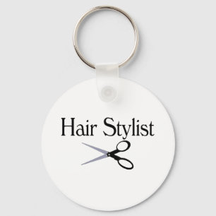 Hair Stylist Scissors Key Ring