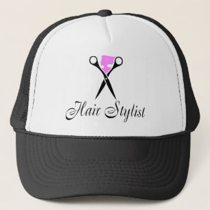 Hair Stylist (Scissors/Pink) Trucker Hat