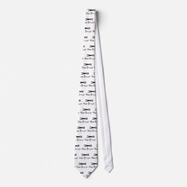Hair Stylist (Scissors) Tie (Front)