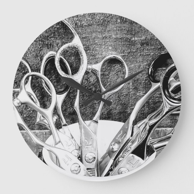 Hair Stylist - Scissors - Wall Clock (Front)
