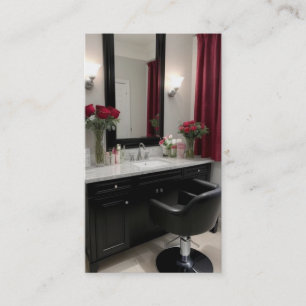 Hair Stylist Stylish Elegance Business Card