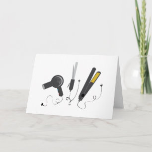 Hair Stylist Tools Card