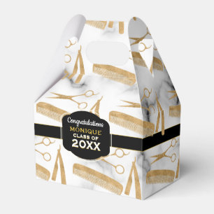 Hair Stylist Tools Graduation Party Favour Box