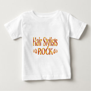 Hair Stylists Rock Baby T-Shirt
