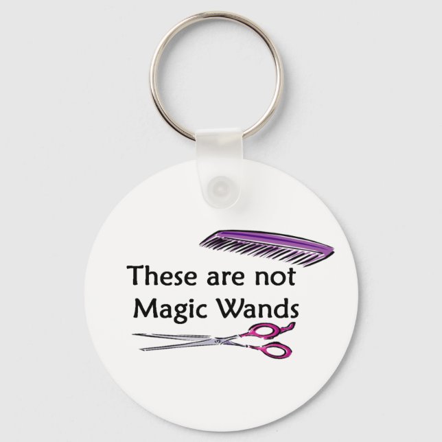 Hair WANDS Key Ring (Front)