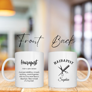 Hairapist Hairstylist Birthday Gifts Hairdresser Coffee Mug