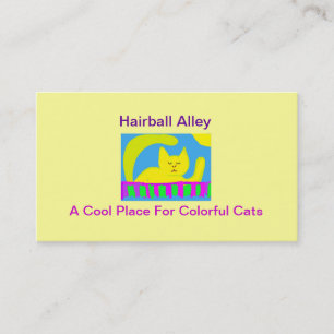 Hairball Alley Business Card