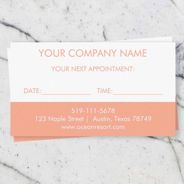 Hairdresser Appointment Card (Creator Uploaded)