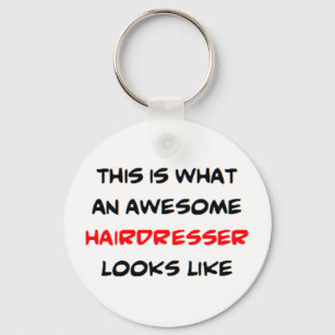 Hairdresser keyring on sale