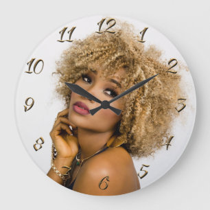 Hairdresser-beauty salon large clock