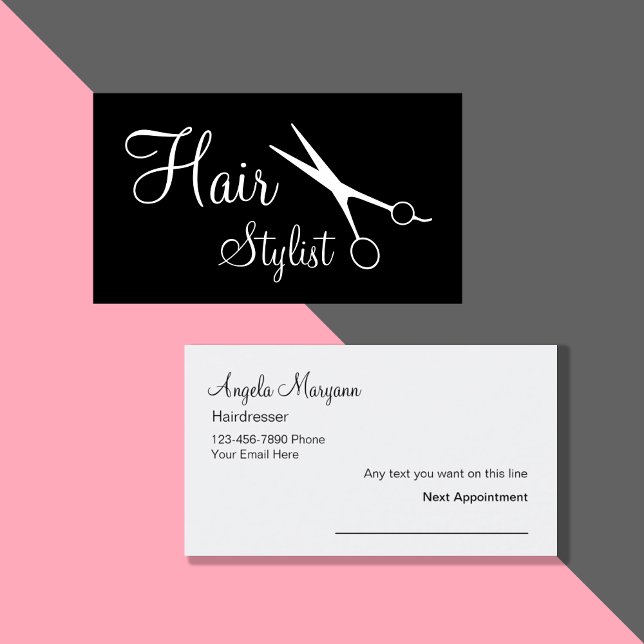 Hairdresser Business Cards (Creator Uploaded)