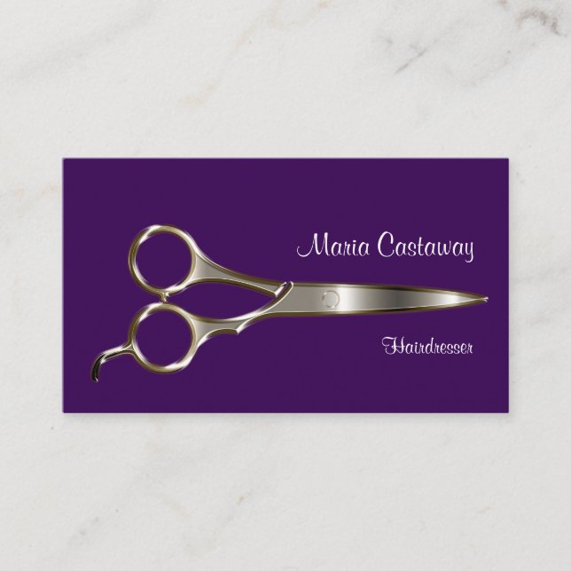 Hairdresser Business Cards (Front)