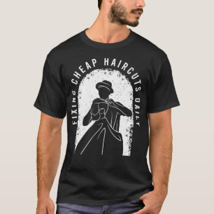 Hairdresser Costume For A Hairstylist And Barber C T-Shirt