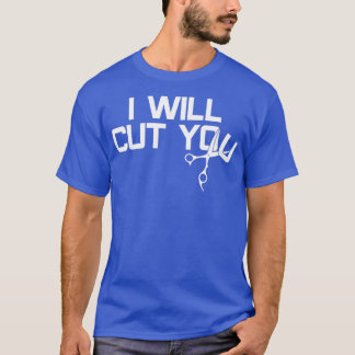 Hairdresser cutting hair 2 T-Shirt