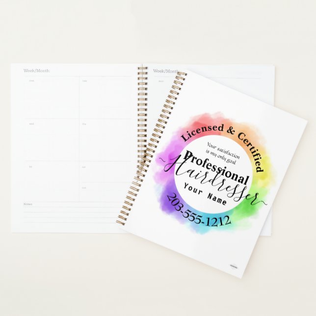 Hairdresser Daily Planner HAMbyWG (Display)