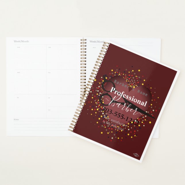 Hairdresser Daily Planner HAMbyWG (Display)