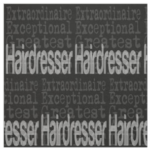 Hairdresser Extraordinaire Fabric