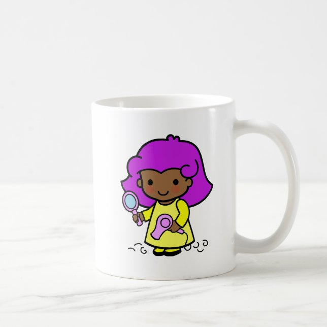 Hairdresser Girl Coffee Mug (Right)