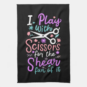 Hairdresser Hairstylist Gift Tea Towel