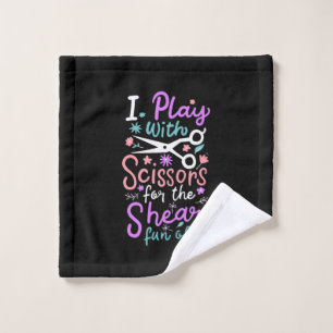 Hairdresser Hairstylist Gift Wash Cloth