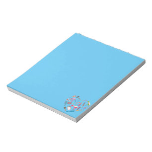 Hairdresser Hairstylist Tool Heart Notepad