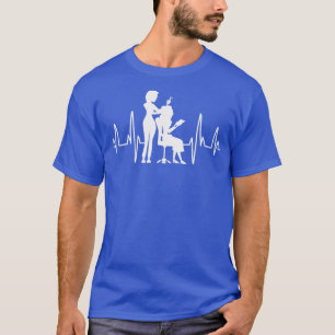 hairdresser heartbeat hair stylist hairdresser 1 T-Shirt