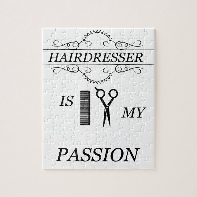 Hairdresser Jigsaw Puzzle (Vertical)