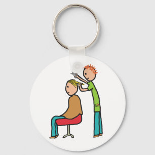 Hairdresser Key Ring