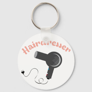 Hairdresser Key Ring