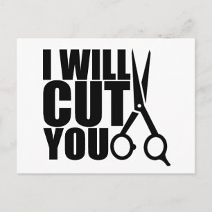 Hairdresser or Hair Stylist - Marketing Postcards