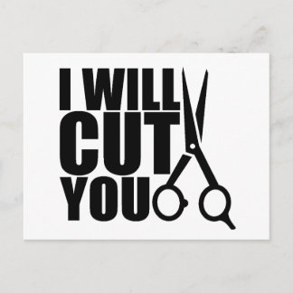 Hairdresser or Hair Stylist - Marketing Postcards