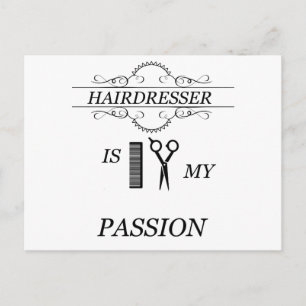 Hairdresser Postcard