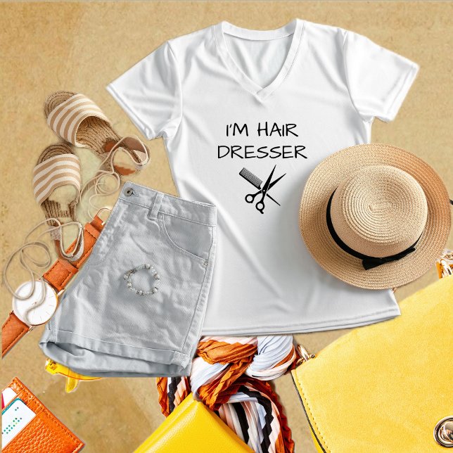 Hairdresser shirt, Hairstylist shirt, Beautician  T-Shirt (Creator Uploaded)