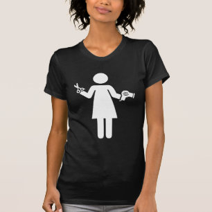 Hairdresser Symbol T-Shirt