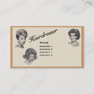 HAIRDRESSER - VERY PROFESSIONAL PROFILE CARD 2